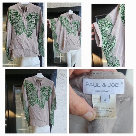 Paul & Joe Butterfly Blouse - Picture 2 of 3
